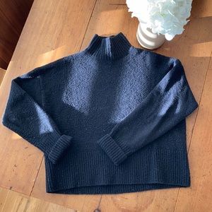 & other stories black mock neck sweater